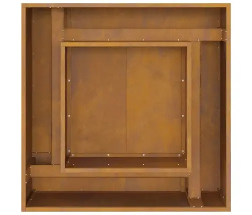 Lõkkekoht Pruun 80 X 80 X 40 Cm Kulunud Teras