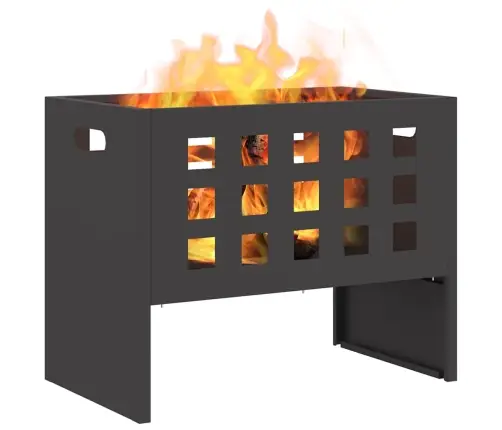 Lõkkekoht Must 50 X 30 X 40 Cm Teras