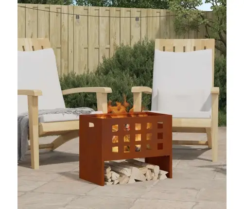 Lõkkekoht Pruun 50 X 30 X 40 Cm Teras