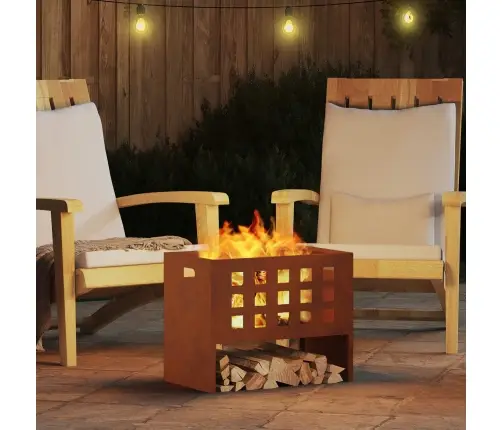 Lõkkekoht Pruun 50 X 30 X 40 Cm Teras