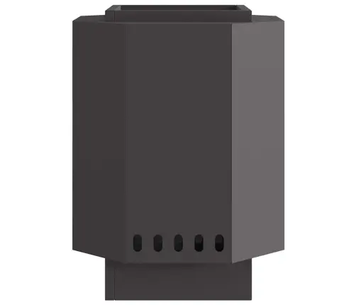 Melnais Bez Dūmu Ugunskurs 38X38X51 Cm No Tērauda Vidaxl