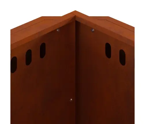 Bez Dūmiem Ugunskurs 38X38X51 Cm, Izturīgs Pret Laika Apstākļiem Tērauds Vidaxl