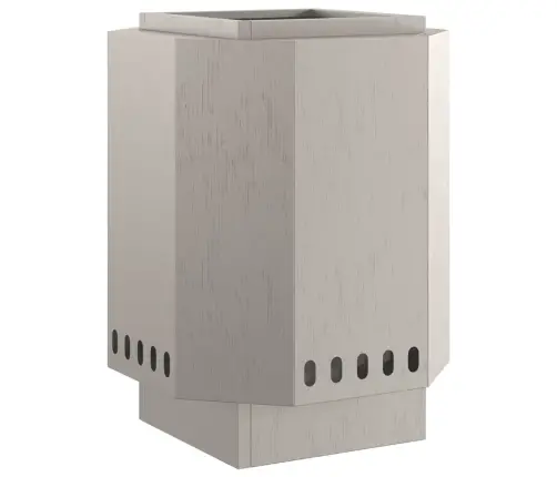 Bez Dūmiem Ugunskurs 38X38X51 Cm, Izturīgs Pret Laika Apstākļiem Tērauds Vidaxl