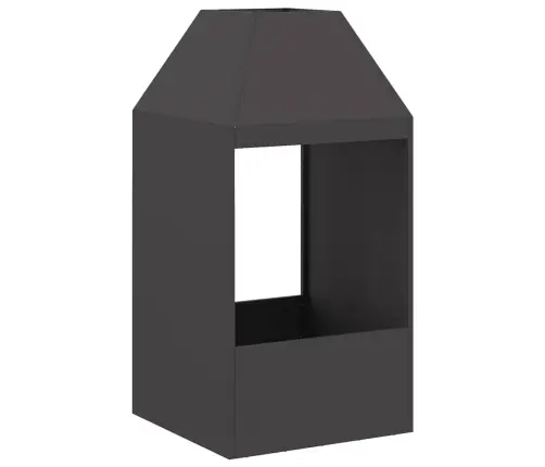 Lõkkekoht Must 50 X 50 X 100 Cm Teras