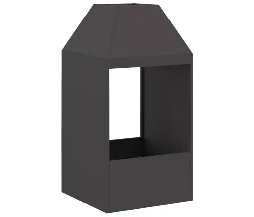 Lõkkekoht Must 50 X 50 X 100 Cm Teras