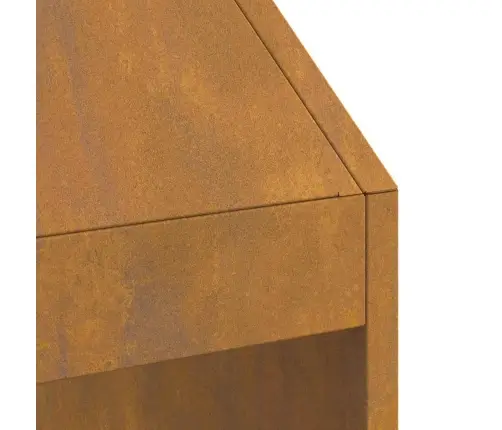 Lõkkekoht Pruun 50 X 50 X 100 Cm Teras