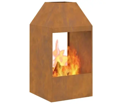 Lõkkekoht Pruun 50 X 50 X 100 Cm Teras