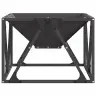 Laužavietė Juoda 50 X 50 X 35 Cm Plienas
