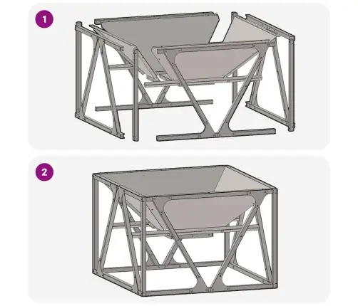 Laužavietė Ruda 50 X 50 X 35 Cm
