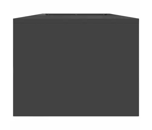 Uguns Bedre Ar Koku Uzglabāšanu Melna 160X45X35 Cm Tērauds Vidaxl