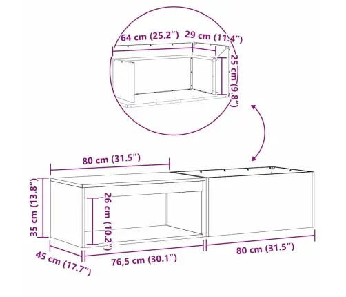Uguns Bedre Ar Koku Uzglabāšanu Melna 160X45X35 Cm Tērauds Vidaxl