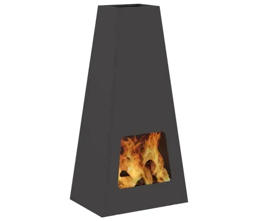 Lõkkekoht Must 50 X 35 X 100 Cm Teras