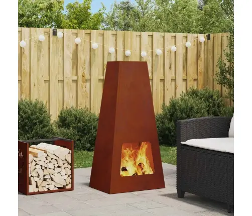 Ugunsbedre 50X35X100 Cm Laika Izturīgs Tērauds Vidaxl