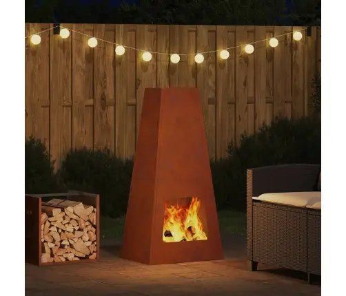 Ugunsbedre 50X35X100 Cm Laika Izturīgs Tērauds Vidaxl