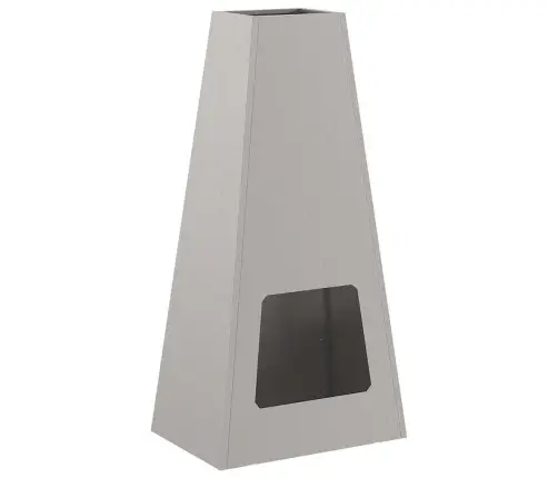 Ugunsbedre 50X35X100 Cm Laika Izturīgs Tērauds Vidaxl