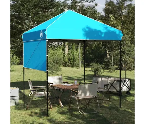 Nojumes Telts Zila 200 X 200 Cm Oksfordas Audums Vidaxl