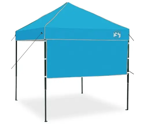 Nojumes Telts Zila 200 X 200 Cm Oksfordas Audums Vidaxl