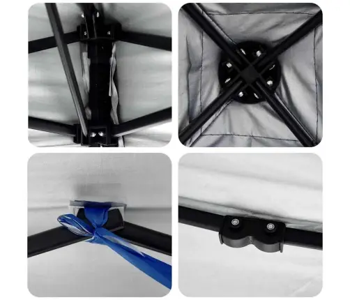 Kupolo Palapinė Oranžinė 194 X 194 X 251 Cm Audinys