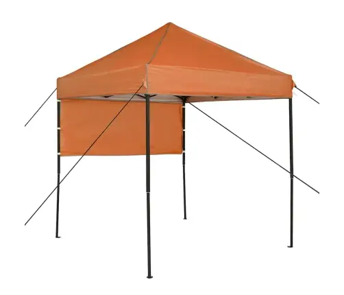 Kupolo Palapinė Oranžinė 194 X 194 X 251 Cm Audinys