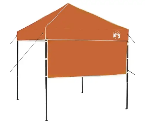 Kupolo Palapinė Oranžinė 194 X 194 X 251 Cm Audinys