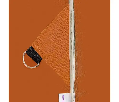 Nojumes Telts Oranža 250 X 250 X 227 / 236 / 245 Cm Vidaxl