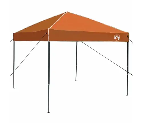 Nojumes Telts Oranža 250 X 250 X 227 / 236 / 245 Cm Vidaxl