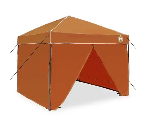 Nojumes Telts Oranža 250 X 250 X 227 / 236 / 245 Cm Vidaxl