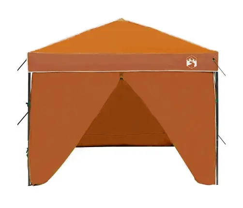 Nojumes Telts Oranža 250 X 250 X 227 / 236 / 245 Cm Vidaxl