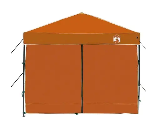 Nojumes Telts Oranža 250 X 250 X 227 / 236 / 245 Cm Vidaxl