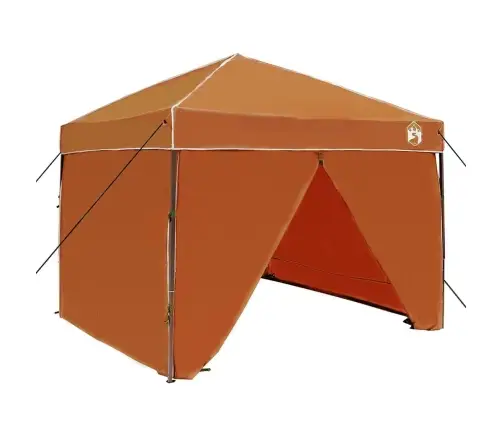 Nojumes Telts Oranža 250 X 250 X 227 / 236 / 245 Cm Vidaxl