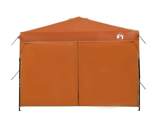 Nojumes Telts Oranža 300 X 300 X 227 / 236 / 245 Cm Vidaxl