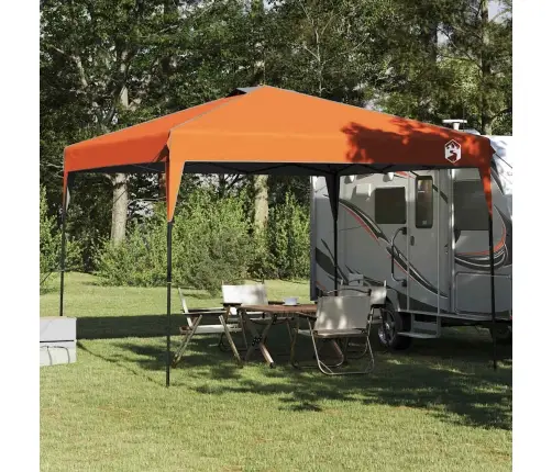 Kupolo Palapinė Oranžinė 290 X 290 X 251 Cm Audinys