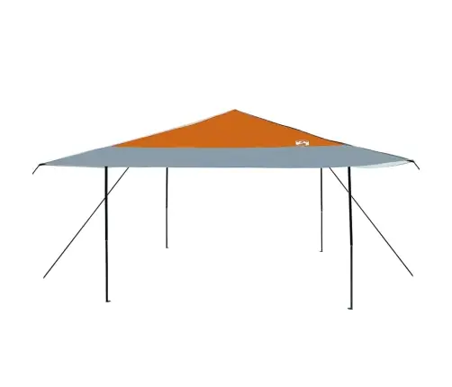 Nojumes Telts Oranža 400 X 400 X 227 / 236 / 245 Cm Vidaxl