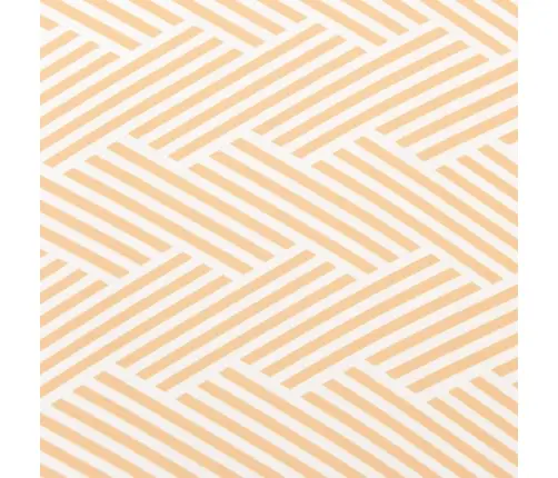 Saulessargs Dzeltena Un Balta Ø 205 X 209 Cm Tērauds Vidaxl