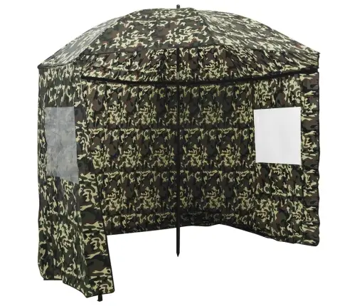 Kalapüügivarjund Kamuflaaž 240 X 210 Cm Oxford Polüester