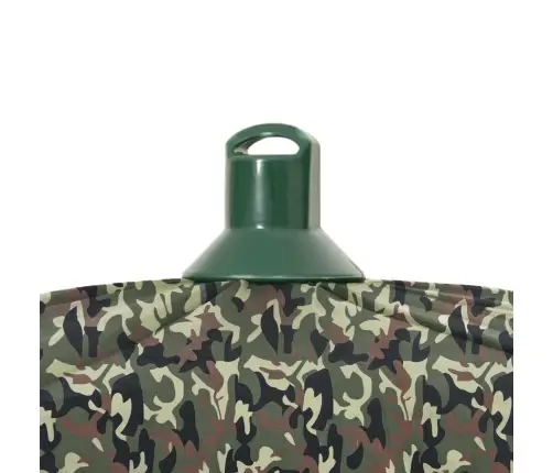 Makšķernieku Lietussargs Kamuflāžas 300 X 240 Cm Vidaxl