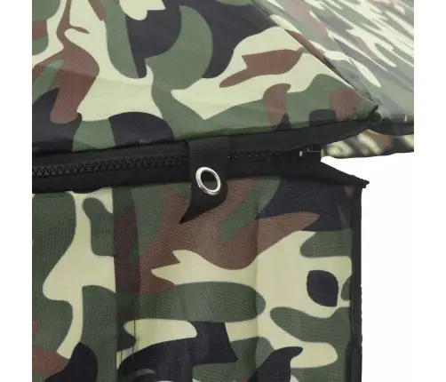 Žvejybos Skėtis Kamufliažinė 220 X 193 Cm Oksfordo Poliesteris