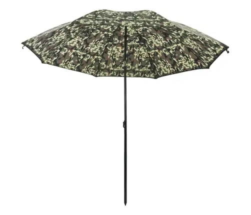 Žvejybos Skėtis Kamufliažinė 220 X 193 Cm Oksfordo Poliesteris
