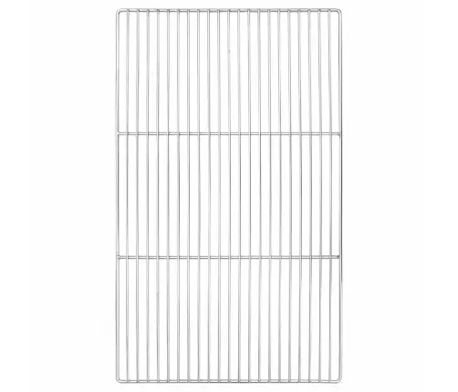 Bbq Grila Restes Ar Rokturīem Taisnstūrveida 67X40 Cm 304 Nerūsējošā Tērauda Vidaxl