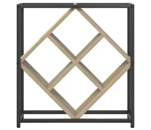 Vīna Plaukts Sonoma Ozols 51X18X52,5 Cm Inženierijas Koks Vidaxl