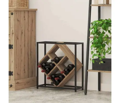 Veepudeli Riiul Käsitööpuu 51 X 18 X 52,5 Cm Tehispuit