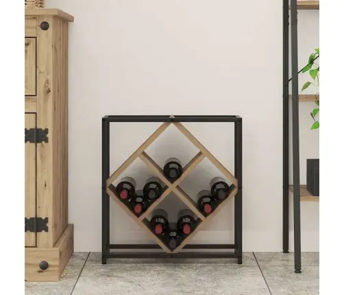 Veepudeli Riiul Käsitööpuu 51 X 18 X 52,5 Cm Tehispuit