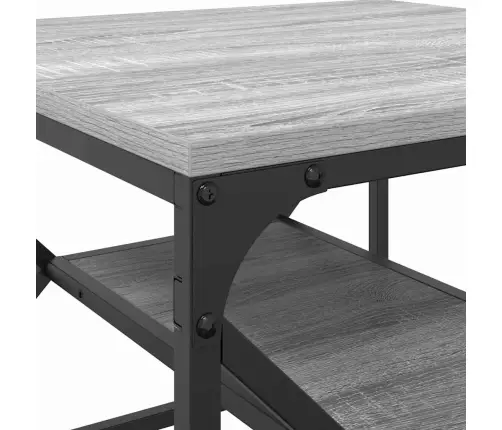 Kavos Staliukas Pilka Sonoma Ąžuolo 51 X 50 X 40 Cm Kavos Staliukas Pilka Sonoma Ąžuolo 51 X 50 X 40 Cm