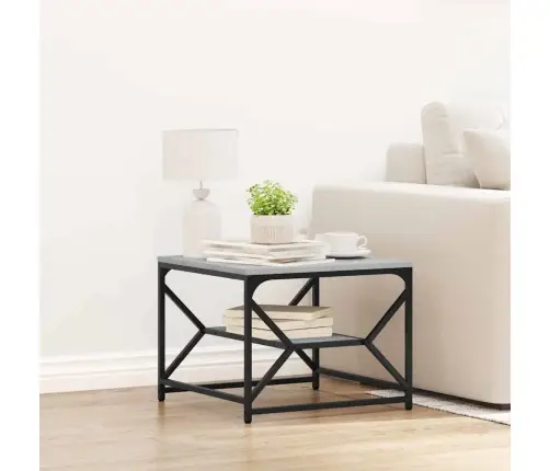 Kavos Staliukas Pilka Sonoma Ąžuolo 51 X 50 X 40 Cm Kavos Staliukas Pilka Sonoma Ąžuolo 51 X 50 X 40 Cm