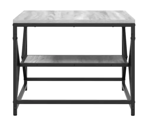 Kavos Staliukas Pilka Sonoma Ąžuolo 51 X 50 X 40 Cm Kavos Staliukas Pilka Sonoma Ąžuolo 51 X 50 X 40 Cm