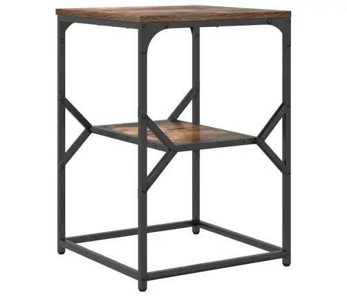 Sānu Galdiņš Dūmaka 41X40X60 Cm Inženieru Koks Vidaxl Sānu Galdiņš Dūmaka 41X40X60 Cm Inženieru Koks Vidaxl