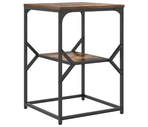 Sānu Galdiņš Dūmaka 41X40X60 Cm Inženieru Koks Vidaxl Sānu Galdiņš Dūmaka 41X40X60 Cm Inženieru Koks Vidaxl