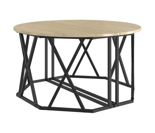 Kafijas Galds Sonoma Ozols 80X80X42 Cm No Inženiertehniskā Koka Vidaxl Kafijas Galds Sonoma Ozols 80X80X42 Cm No Inženiertehniskā Koka Vidaxl