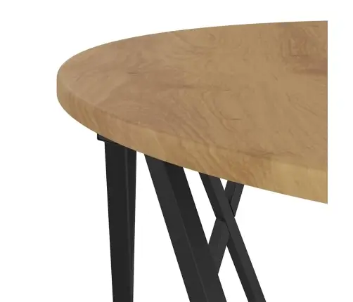 Kafijas Galdiņš Artisan Ozols 31.5X31.5X16.5 Collas Izgatavots No Inženierijas Koka Vidaxl