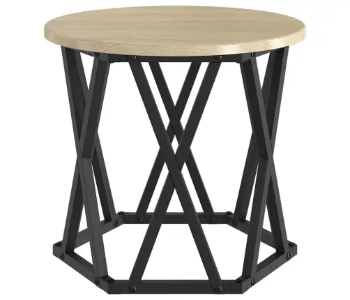 Pesitsus Külglaud 3 Pcs Sonoma Tamm 53 X 53 X 40 Cm